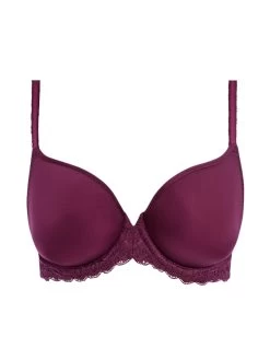 Wacoal Raffine Underwired Contour Bra - Potent Purple -Lingerie Store braforme wacoal we148004 ptp c