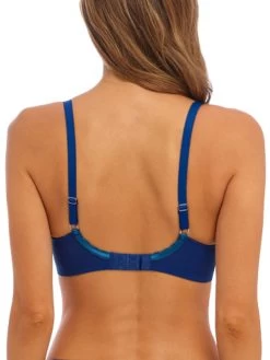 Wacoal Raffine Underwired Contour Bra - Sapphire -Lingerie Store braforme wacoal we148004 sar b