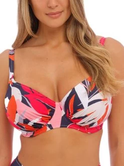 FANTASIE Almeria Gathered Full Cup Bikini Top - Multi
