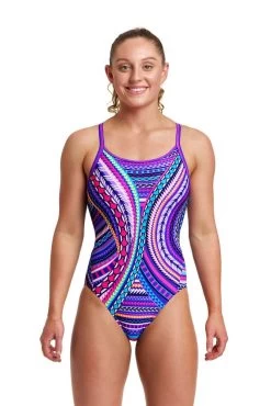 Funkita Ladies Diamond Back One Piece Fantasy Flight