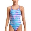 Funkita Girls Pastel Palm Single Strap