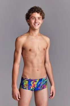 Funky Trunks Boys Sidewinder Paint Smash -Lingerie Store fts010b paint smash 8 1