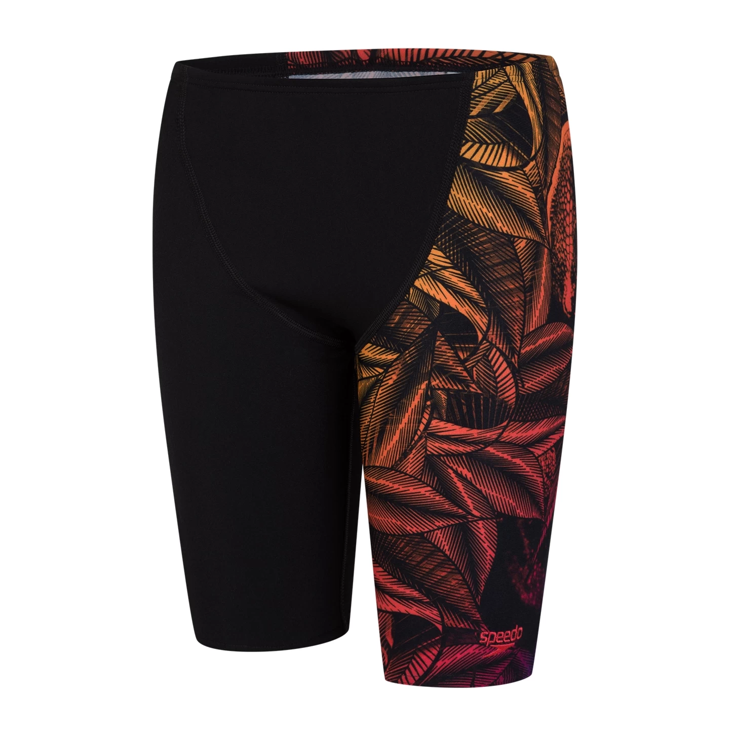 Speedo Junglelizzard Digital Placement V Cut Jammer Black 2 Speedo Junglelizzard Digital Placement V Cut Jammer Black - Image 2