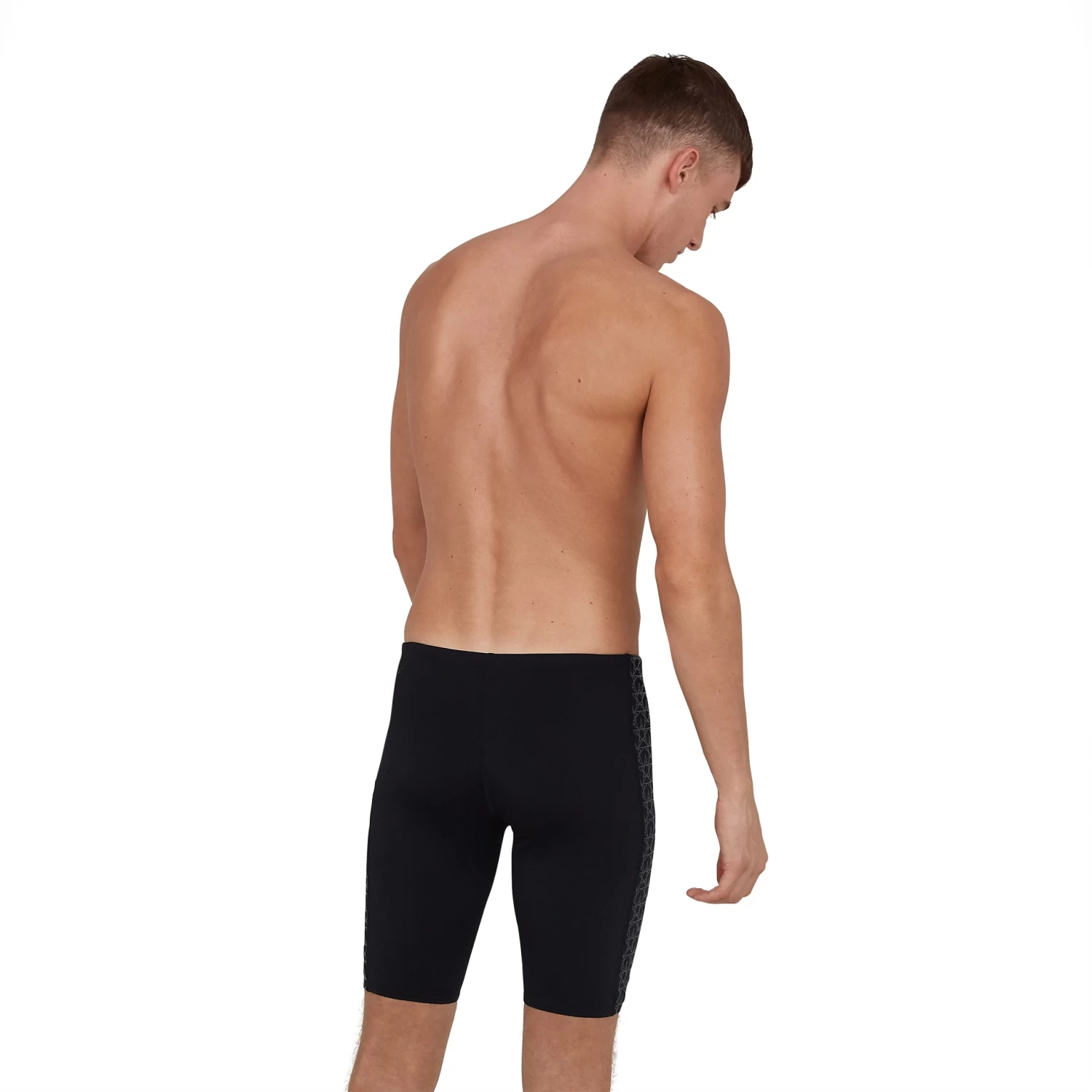 Speedo Men’s Boomstar Splice Jammer Black/Grey 3 Speedo Men’s Boomstar Splice Jammer Black/Grey - Image 3