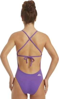 Amanzi Girls Violet Tie Back One Piece -Lingerie Store products am19284 3violet scaled 1