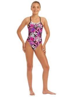 Amanzi Girls Paradise Cove Tie Back One Piece