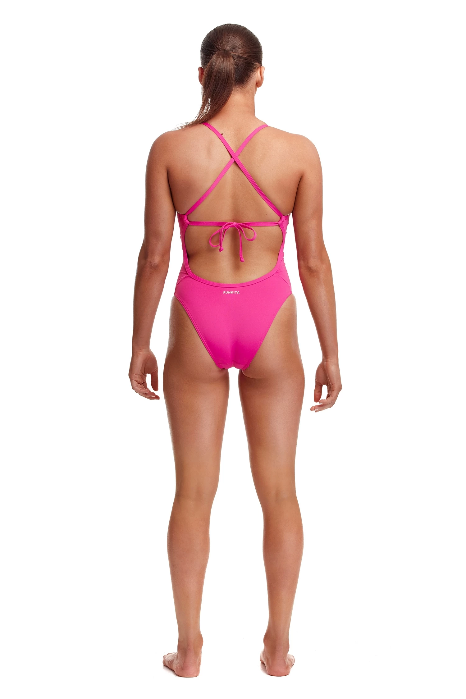 Funkita Ladies Tie Me Tight One Piece-Candy 2 Funkita Ladies Tie Me Tight One Piece-Candy - Image 2