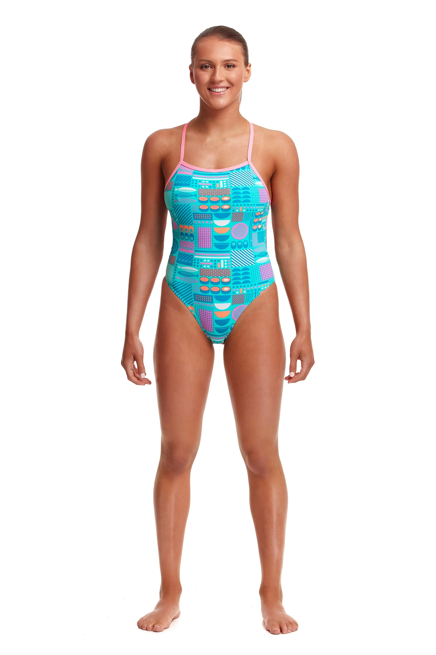 Funkita Ladies Sushi Smooshy Tie Me Tight 1 Funkita Ladies Sushi Smooshy Tie Me Tight