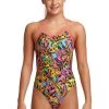 Funkita Girls Large Lillies Single Strap