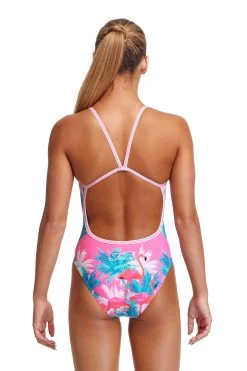 Funkita Girls Pretty Pink Single Strap -Lingerie Store products fs16g pretty pink 02