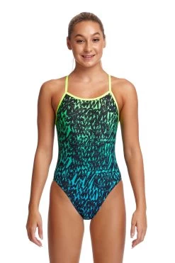 Funkita Girls Spraying Alive Single Strap