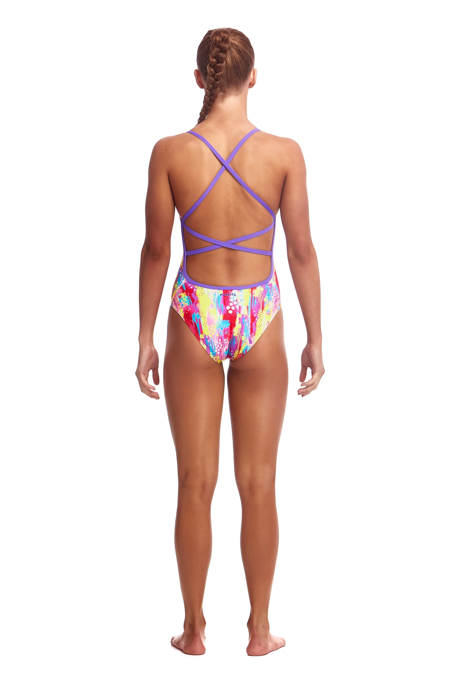 Funkita Girls Splat Stat Strapped In 2 Funkita Girls Splat Stat Strapped In - Image 2