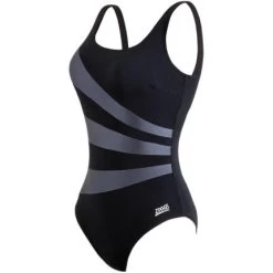 Zoggs Sandon Scoopback -Lingerie Store sandon scoopback swimsuit black
