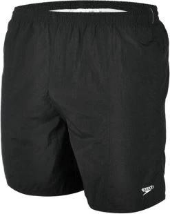 Speedo Solid Leisure 16 Inch Water Shorts- Black