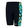 Speedo Boys Hyperboom Panel Jammer -Blue/Green