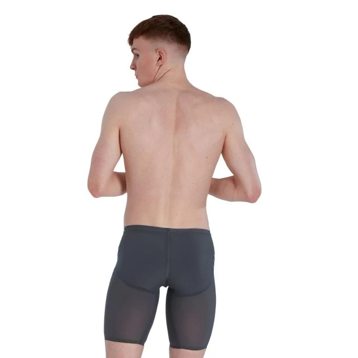 Speedo Men’s Fastskin Lzr Pure Valor Jammer Grey/Blue 2 Speedo Men’s Fastskin Lzr Pure Valor Jammer Grey/Blue - Image 2
