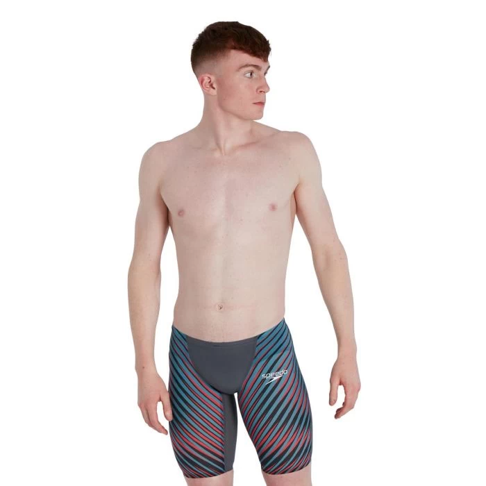 Speedo Men’s Fastskin Lzr Pure Valor Jammer Grey/Blue 1 Speedo Men’s Fastskin Lzr Pure Valor Jammer Grey/Blue