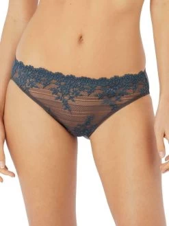 Wacoal Embrace Lace Bikini Brief -Lingerie Store wacoal 20embrace 20lace 20wa064391 20bikini 20brief 20nine 20iron 20ensign 20blue 20088 20f
