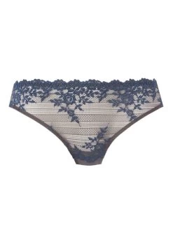 Wacoal Embrace Lace Bikini Brief -Lingerie Store wacoal 20embrace 20lace 20wa064391 20bikini 20brief 20nine 20iron 20ensign 20blue 20088 20p